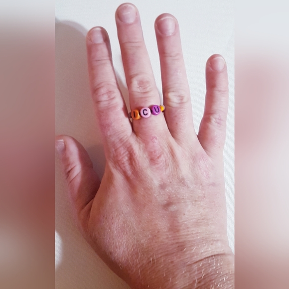 ICU Ring (I See You) Handmade Jewelry Hand Crafted NEW s9-12 - Picture 4 of 15